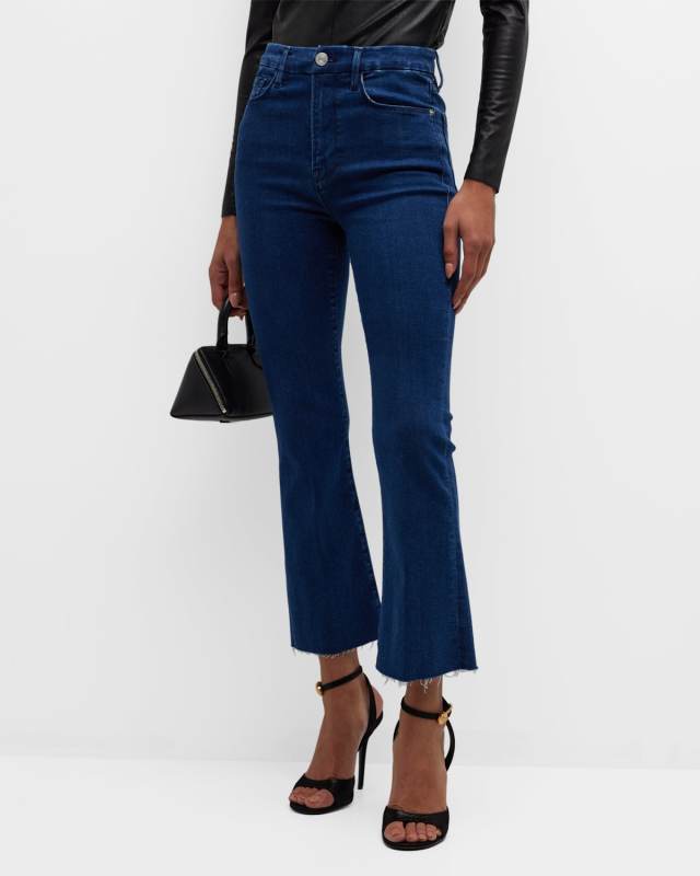 Le Super High Crop Mini Boot Jeans